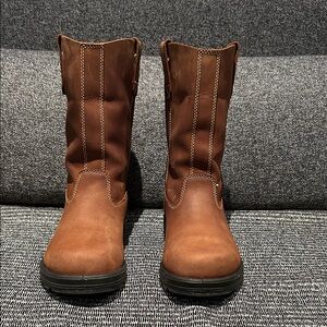 Blundstone Dark Brown Leather Boots